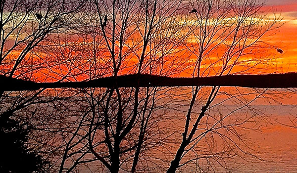 Sunset on Lake Tillery